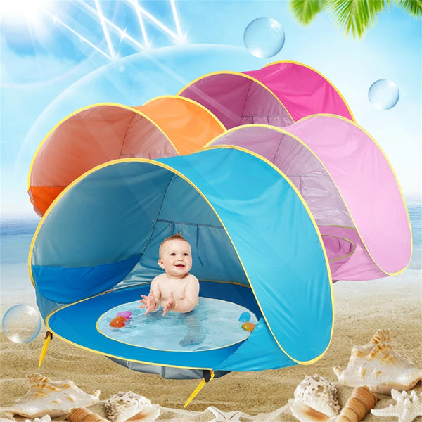 SunnyNest™ – De ideale strandtent voor jouw baby