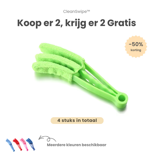 CleanSwipe™ – Nooit meer stof op onbereikbare plekken