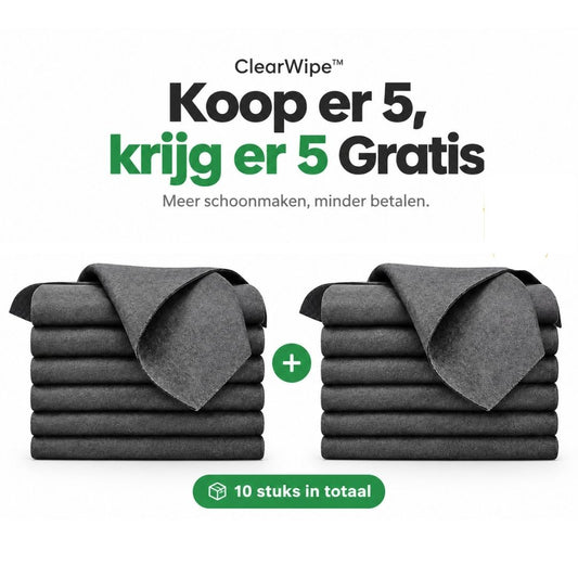ClearWipe™ – Nooit meer moeite met schoonmaken