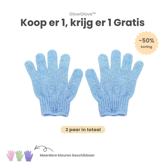 GlowGlove™ – Direct een zachtere huid na het douchen