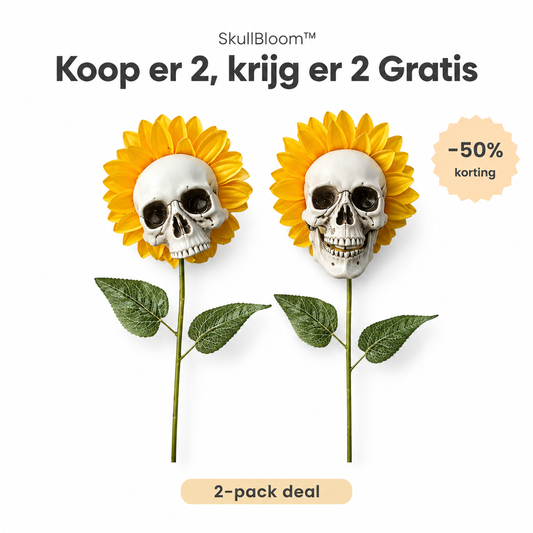 SkullBloom™ – Waar Bloemen Een Duistere Twist Krijgen