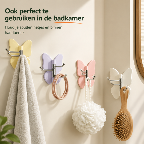 ButterHook™ – Organiseer Zonder Te Boren