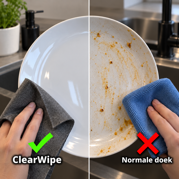 ClearWipe™ – Nooit meer moeite met schoonmaken