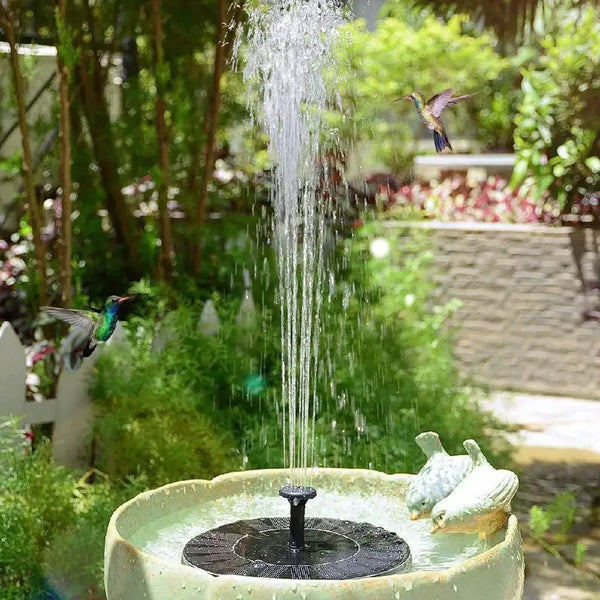 AquaFlow™  Solar Fontein voor Vogelbaden, Vijvers & Tuinen
