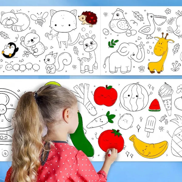 DoodleRoll™ – Eindeloos kleurplezier, zonder een scherm