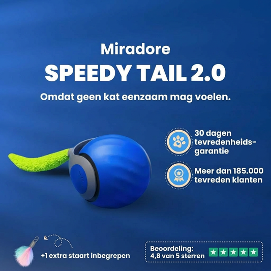 SpeedyTail™- Omdat geen kat zich eenzaam mag voelen
